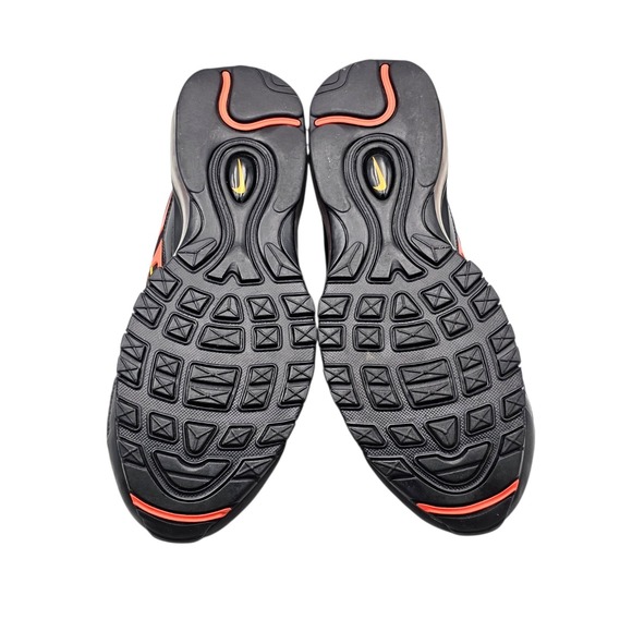 Nike Mens Size 12 NWOB Air Max 97 Plus Black Shock Orange Running Shoes Sneakers main image 7